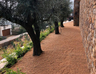 Jardí a Mas Prats Begur, Jardins Arnau